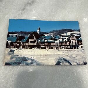 Motel Hotel Postcard Michigan MI Harbor Springs Boyne Highlands Resort Inn hotel